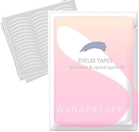Double Eyelid Tape 240 x L WUNDERTAPE instant eyelid lift strips (eyelid tapes for hooded droopy eyes) eye tape stickers for 24h stay