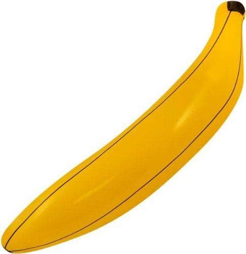HENBRANDT 80cm Inflatable Blow Up Banana Novelty Fancy Dress Prop Toy