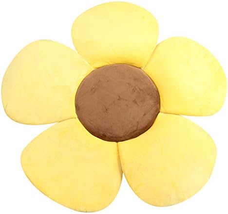 DANMEI Baby Bath Mat Soft Flower Bath Mat Seat Support Foldable Petal Plush Cushion for Baby Bathtub