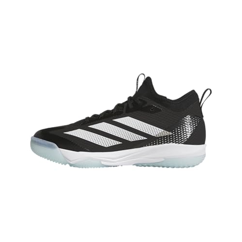 adidas Women's Adizero Instinct 2.0 Turf Trainer Softball, Black/White/Silver M…