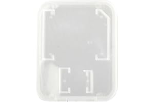 5Pcs Clear Plastic Memory Card Case stick TF Card Storage Box Holde Fashion Book