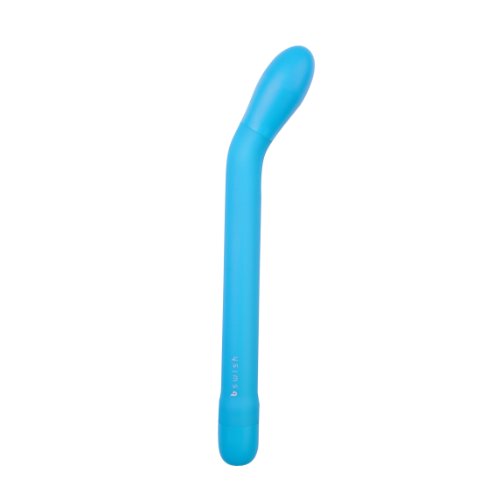 B Swish Bgee Curved Vibrator, Aqua, 7' image
