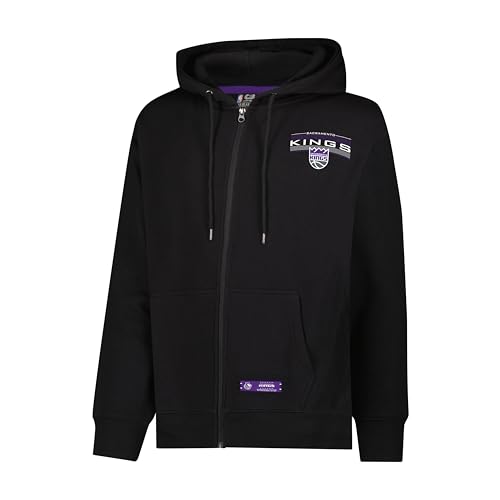 Ultra Game Adults NBA Official Super Soft Driver Full Zip Hoodie Jacket, Sacram…
