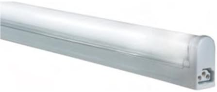 Jesco LightingSG5-14/30 Sleek Plus Classic Grounded 14-Watt T5 Light Fixture, 3000K Color, White Finish