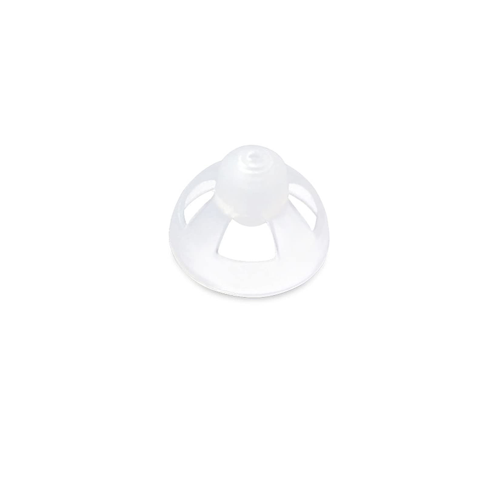 Transparent Soft Silicone Hearing Aid Ear Piece Open Domes Comfortable Ear Tips Invisible 1PCS 9mm