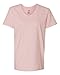 HN LAD COMFRT SOFT VEE NECK T (PALE PINK) (M)