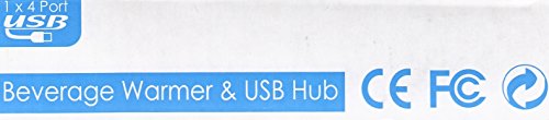 Combo USB Hub / Beverage Warmer / Device Charger - Thumbnail 3