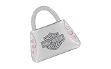 Harley-Davidson Pink Crystal Purse Shaped Metal Key Chain