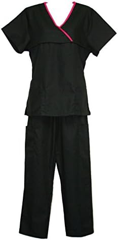 Womens Scrubs Sets Work Uniforms Tops and Pants Small to Extra Large (LB-224)