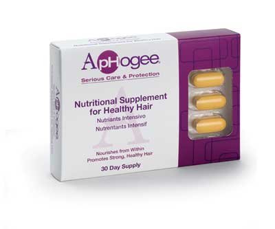 ApHogee Vitamin Supplement for Healthy Hair 30 Tablets