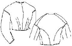1850s to 1860s Fitted Bodice Pattern (Small- 6-10)