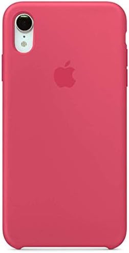 Liquid Silicone Case Compatible with iPhone Xs Max 6.5 inch (2018), Gel Rubber Protection Shockproof Cover Case Drop Protection Case (Hibiscus)