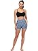 Cadmus High Waist Yoga Hot Shorts for Women Tummy Control Workout Shorts Out Pockets