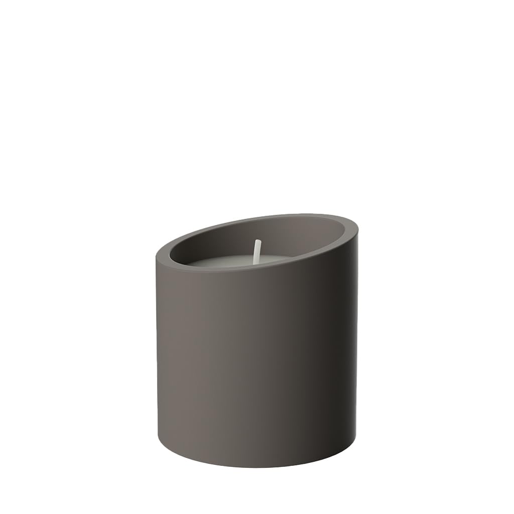 Villeroy & Boch - NewMoon Home scented candle taupe Fantasy, concrete, taupe