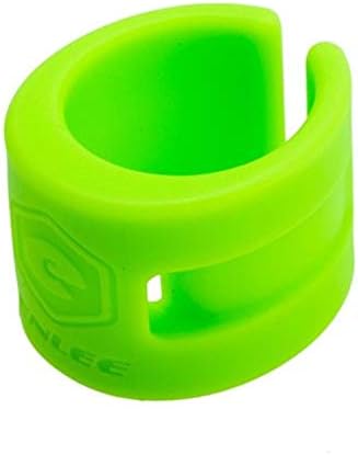 PAPKING Chain Protector 4PCS/Set Silicon Rubber Ring Cycling Chain Wrap Guard Protection for Mountain Road Bicycles, Protective Rings Bikes Accessories 5 Colors Black Red Orange Blue Green