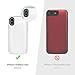 iPhone X Battery Case,[6000mAh] iphonex Portable Charger,Portable Rechargeable Protective Charging Case Slim for Apple iPhone 10,Support Lightning Earphone and Sync-Though(White)
