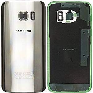 Original Battery Back Cover for Samsung Galaxy S7 SILVER + Adhesive Vinyl Edge G935 F + Tools Se
