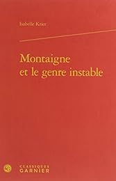 Montaigne et le genre instable