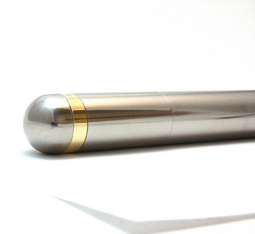 Stainless Steel Cigar Tube for One Cigar