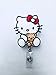 Swivels - Cartoon Retractable Badge Reel - Holder for ID and Name Tag with Alligator Clip (Hello Kitty)