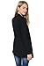 Pastel by Vivienne Women's Long Sleeve Jersey Cardigan Large Black