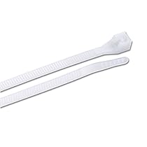 Gardner Bender 46-424 Heavy-Duty Cable Tie, 24 Inch., 180 lbs. Tensile Strength, Tensile Strength, Wire / Cord Management Industrial / Outdoor & Household Use, Nylon Zip Tie, 50 Pk., Natural