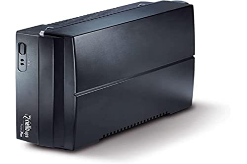Riello Onduleur Externe Noir Ups Protect Plus Prp 850 – Ca 220–240 V 480 W/850 Va – 2 Connecteurs De Sortie