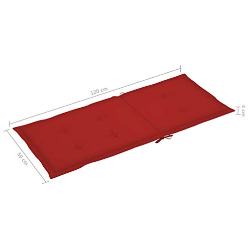 Tidyard 3X Akazienholz Massiv Gartenstuhl-Set Klappbar mit Auflagen Klappstuhl Hochlehner Stuhl Stühle Gartensessel Holzstuhl Gartenstühle Essstuhl In 5 Positionen verstellbar – Bild 7