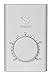 Stelpro Single Pole Line Voltage Thermostat, Mechanical 240 Volts, Compatible with Most Heating Products (Electric Baseboards, Wall Fan Heaters or Commercial Fan-Forced Heaters), (SWT1F) White