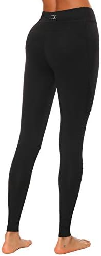 X HERR Women Gym Leggings High Waist Yoga Pants Compression Workout Running Tights