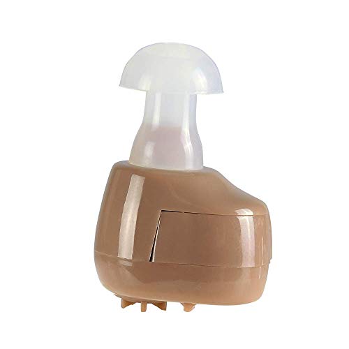 Personal Hearing Aid, in The Canal (ITC) in Ear Hearing Aid, FDA Approved with Replacement Domes and Batteries, Comfortable Design by Wellness Tree