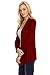 Womens Open Drape Cardigan Reg and Plus Size Cardigan Sweater Long Sleeves - USA
