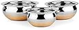 Stainless Steel Copper Bottom Serving HANDI 3 PCs Set