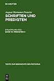 August Hermann Francke : Schriften und Predigten, , 3110071436