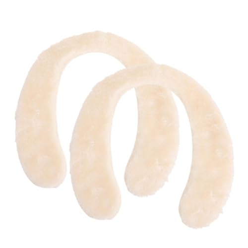 Hemoton 2pcs Fluffy Boy Girl's Toilet Seat Pads Reusable Soft Comfortable Potty Training Seat Mats