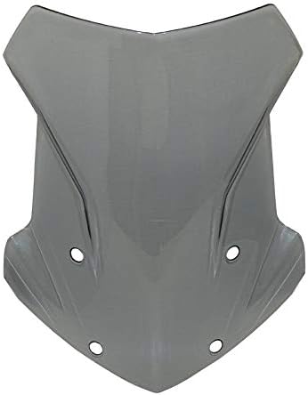 YUQINN Motorbike Parts H: +110MM Front Windscreen Windshield Wind Screen Shield for BMW R1250GS R1250GSA R 1250 GS GSA ADV Adventure HP 2018 2019 2020 (Color : Smoke)