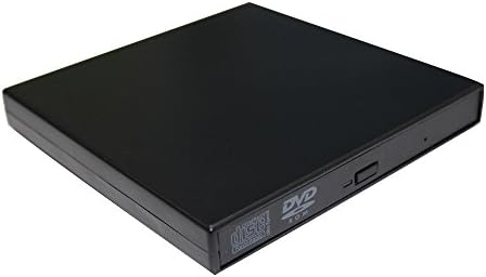 YJYJ Black External Combo USB 8X DVD/CD RW Dual Layer Burner for PC or Laptop