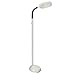 SHINE HAI Floor Lamp, Dimmable LED Reading Lamp 2500 Lumens, Natural Daylight Craft Light Full Spectrum, Sunlight Standing Lights with Adjustable Gooseneck for Sewing Living Room Bedroom Office, Grey