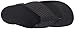 adidas Men's Adilette Cloudfoam Ultra Flip-Flops Slide Sandals, Core Black/Core White/Core Black, 10