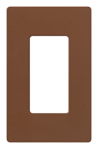 Lutron SC-1-SI Claro Single-gang Wallplate Sienna