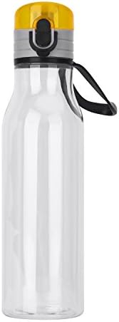 Water Bottle,Travel Sport Clear Plastic Water bottel,550ml/18.7 Oz,Clear
