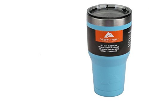 Ozark Trail 30-Ounce Double-Wall, Vacuum-Sealed Tumbler ( Blue)