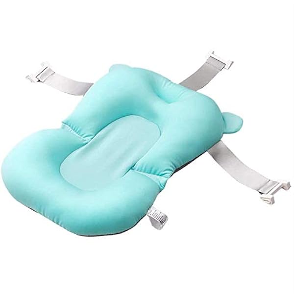 Fostersource Tapis De Bain Pour Bebe Oreiller De Suspension Doux Et Confortable Portable Antiderapant Pliable Lavable