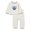Petit Bateau 5645401 Baby Jacquard-breiset, 2-delig – – 3 mois