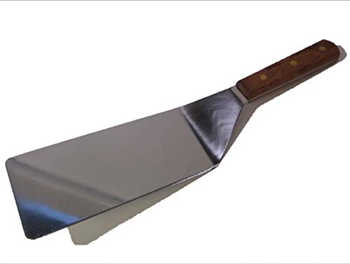 Dexter Russell S8699 Wood Handle 8 X 4 Giant Dads Spatula Extra Large Grill Turner Heavy Duty Commercial Restaurant Equipment Burger Pancake Flipper