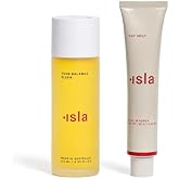 ISLA, The Elixir Toner &amp; Day Melt Cleansing Balm Bundle, Skin Care Duo | Hydrating brightener plus makeup remover, cleanses &amp; supports skin barrier, fragrance-free