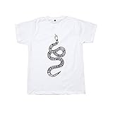 Unisex Python Snake Parody T-Shirt Hand Drawn Art Graphic Gucci Inspired Screen Printing