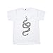 Unisex Python Snake Parody T-Shirt Hand Drawn Art Graphic Gucci Inspired Screen Printing