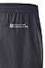 Mountain Warehouse Pakka Kids Waterproof Rain Pants -for Boys & Girls Black 7-8 Years