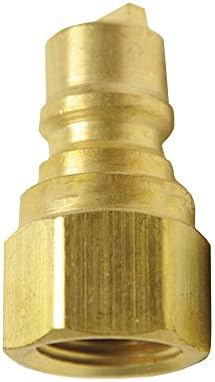 GreatDealSupply Propane Connector Natural Gas Connector RV Connector Natural Gas Adapter Propane Adapter RV Quick Connect 3/8" Male Quick Connector X 3/8" Female National Pipe Thread